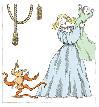 Illustration for article titled How Edward Gorey illustrated three classic fairytales